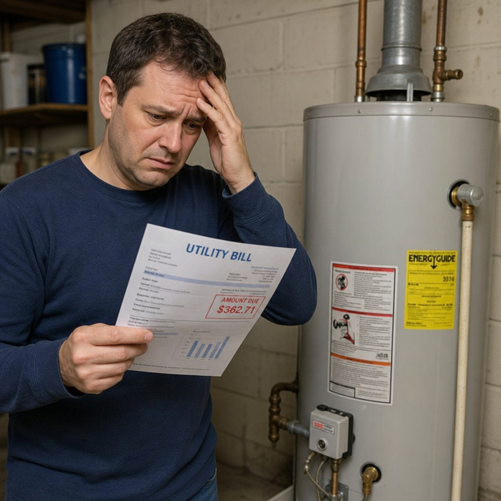 water heater malfunction causing a higher cost on your utility and water bill